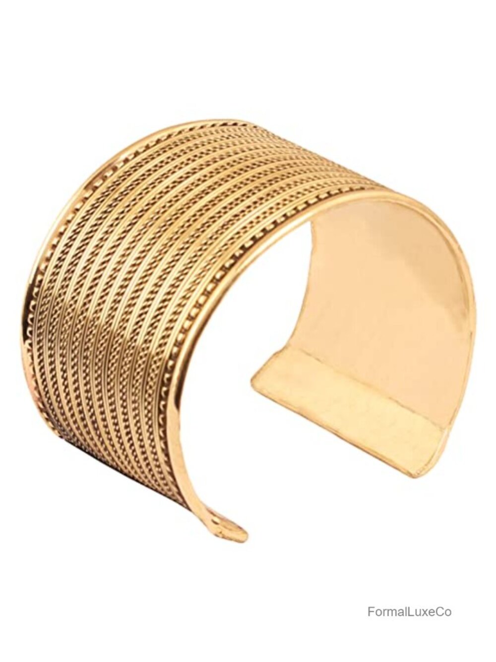 Brass Cuff Bracelet Handcrafted Bollywood Jewelry Women's Gifts